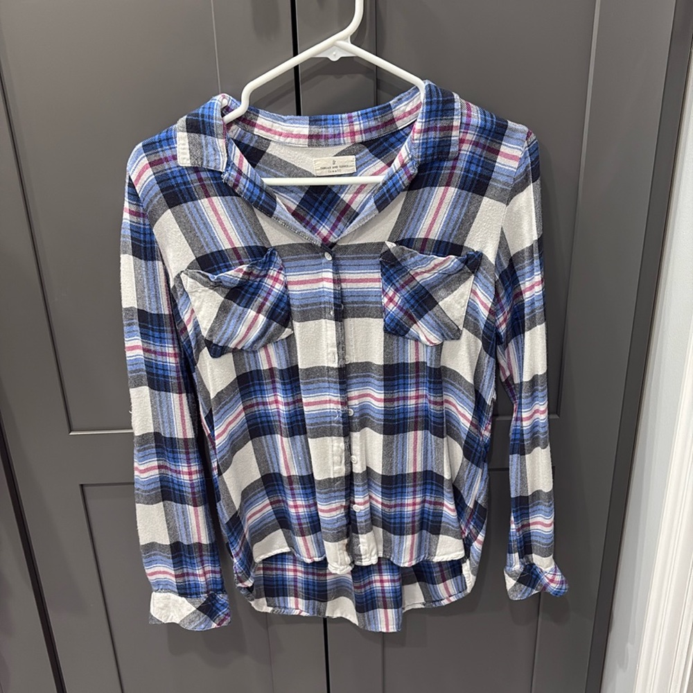 Thread and Supply Flannel Button-up